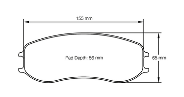 Pagid Racing Brake Pads No. 4928